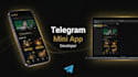 develop custom telegram bot, telegram mini app with ai integration