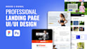 design a conversion focused landing page and sales funnel