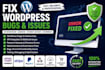 fix wordpress bug fix API integration webhook payment gateway error wix issues