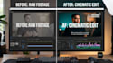 edit reels with animated captions, motion graphics and sound