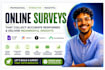 create fill online survey jotform typeform googleform respondent market research