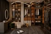 create luxury bedroom, living room and dressing room 3d design