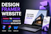 design framer website, figma to framer, webflow website, framer developer