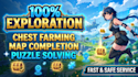 complete wuthering waves exploration, chest farming, map completion and puzzle