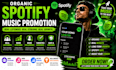 do organic spotify music promotion