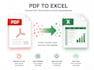 convert PDF to excel or bank statement to excel with 100 accuracy