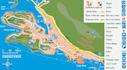 design tourist map, resort map, city map and illustrated vector map