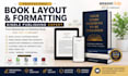 do professional book layout, kindle and book publishing paperback layout