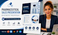 do pharmaceutical sales presentation, medical device, powerpoint design