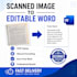 convert image to word accurately and fast