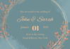 design a beautiful wedding invitation card