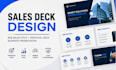 design sales deck b2b sales pitch client proposal deck and business presentation