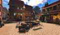 do low poly roblox map, terrain map, tycoon map, roblox assets and environment