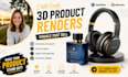 product rendering, 3d render, cgi product visualization, keyshot, product mockup