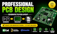 design professional pcb layout and generate gerber files