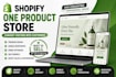 build a high converting shopify one product store