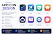 design a professional ios and android mobile app icon