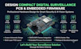 design compact digital surveillance pcb and embedded firmware