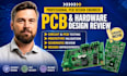 do pcb review schematic redesign pcb layout reverse engineering in kicad, altium