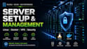 set up, secure and manage your linux server, vps or docker
