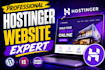 design hostinger website hostinger builder and wordpress design redesign webador