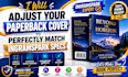 adjust your paperback cover to perfectly match ingramspark specs