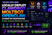 locally deploy clawdbot, moltbot, openclaw ai agent in your machine