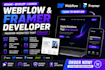design and develop webflow, figma to webflow, framer website, framer develop