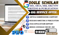 increase google scholar citations, backdate research article and scopus writing