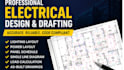 do professional electrical design and electrical drafting