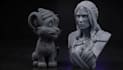 3d print high detail resin parts