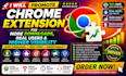 promote your chrome extension to increase down loads real users and  install