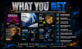 design premium flyers, posters, and social media promos