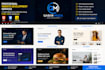 create a responsive website using HTML, CSS and javascript