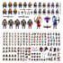 create pixel art game assets, characters, backgrounds and animated sprite sheets