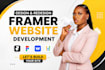 framer website develop framer website design framer developer framer website