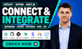 connect netlify github next js supabase stripe airtable cms integration API