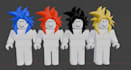 going to create anime style ugc hair for roblox