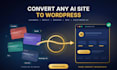 copy clone convert hostinger ai, durable, replit, lovable or wix to wordpress