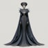 horror vampire lord queen character desing