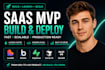 build and deploy saas mvp using lovable bubble or supabase cursor ai base44