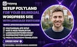 setup polylang for bliingual wordpress site with langauge switche