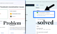 remove facebook page monetization issues in 1 hour