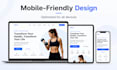 design and build a modern high converting landing page