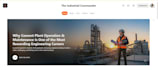 write technical articles on cement plant o and m