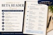 beta read your fiction manuscript with honest feedback