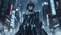 create cinematic anime and cyberpunk ai illustrations