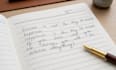 write neat handwritten notes