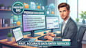 do accurate data entry, copy paste, and web research