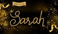 write your name in luxury gold foil calligraphy